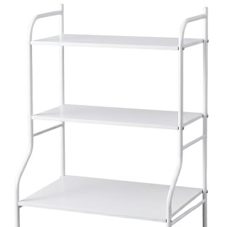 METALOWY REGAŁ ORGANIZER STOJĄCY NAD PRALKĘ 62x25x155CM