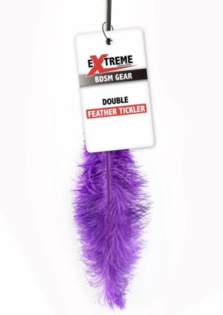 EXTREME by HIDDEN DESIRE Double Feather Tickler podwojna packa pior