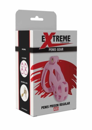 EXTREME by HIDDEN DESIRE Penis Prison Cock Cage Regular ABS, 4 rozmiary pierścieni