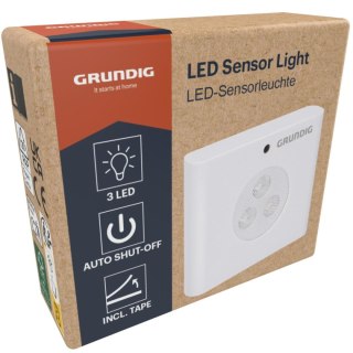LAMKA Z CZUJNIKIEM RUCHU 3 LED LIGHT GRUNDIG