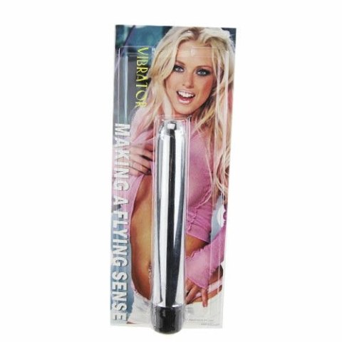 BAILE Wibrator Classic Metal ABS wielobiegowy 17,4 cm srebrny