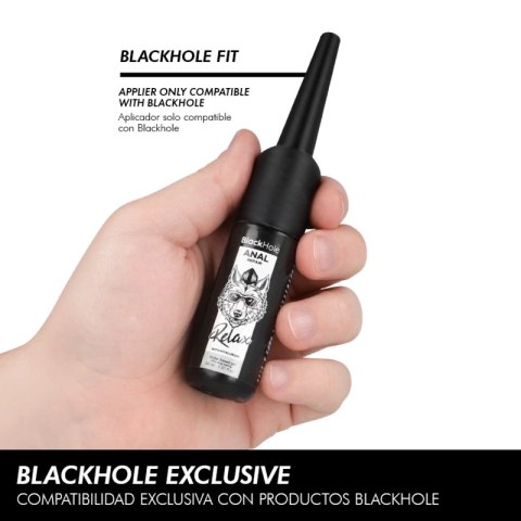 BLACK HOLE Aplikator do lubrykantu analnego S 30 ml ergonomiczny