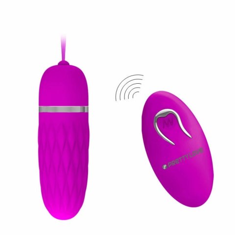 Pretty Love Flirtation Dawn - silikonowy stymulator z pilotem, liliowy