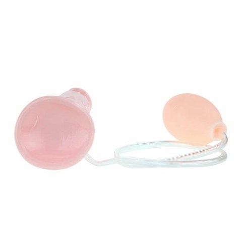 BAILE EROS model z funkcją wytrysku i przyssawką, długość 20 cm