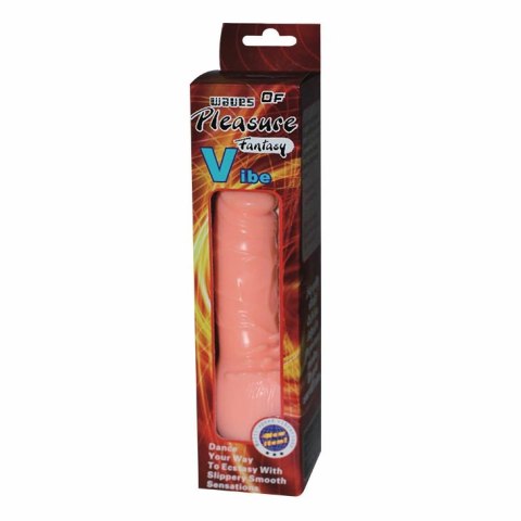 BAILE FALE - Model wibracyjny 19,5 cm, naturalny kolor, regulacja