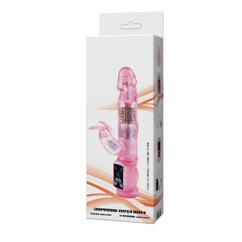 BAILE MINI KROLIK Intymny Miłośnik Liliowy 23cm wodoodporny żelowy