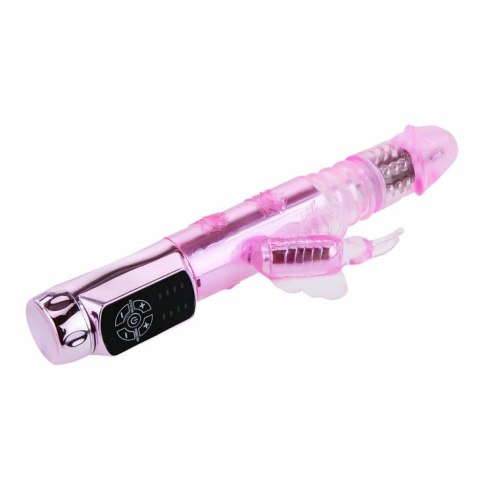 BAILE Rabbit Throbbing Butterfly maszyna intymna USB 12 trybow fioletowa