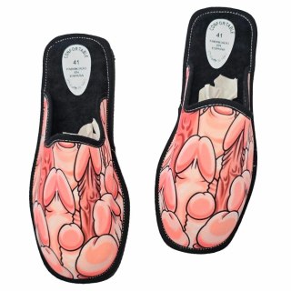 DIABLO PICANTE Kapcie Design House, rozmiar 39-41, wielokolorowe