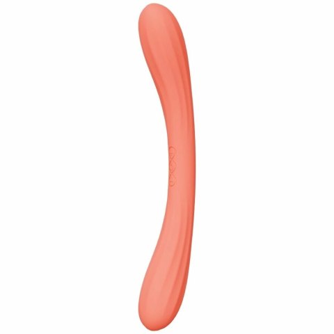LELO Boomerang Podwojny Wibrator Coral Red - wodoodporny, 16 trybow