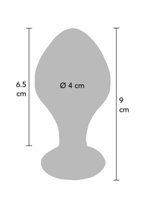 TOYJOY GLASS WORXX Brilliant Anal Star szklany korek anatomiczny
