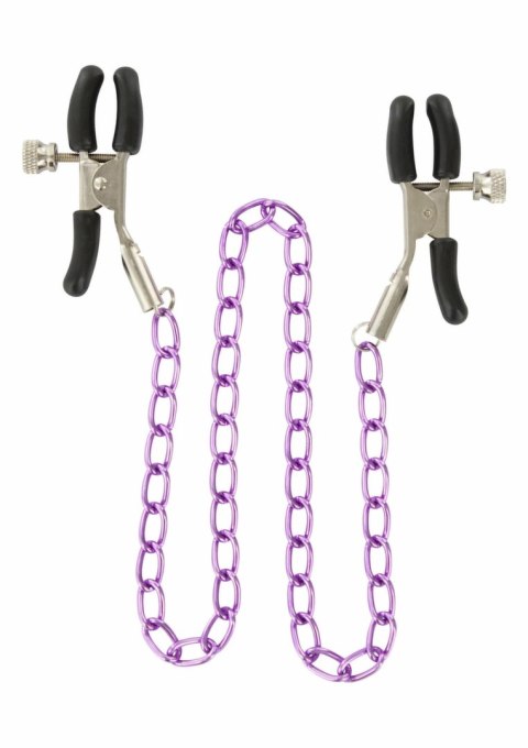 ToyJoy Stimulating Nipple Chain regulowany łańcuszek stalowy