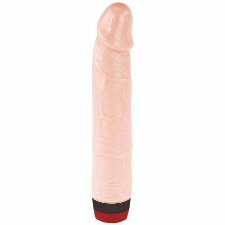 BAILE Rockin Dong III - model wibrujący, TPR, 21,5 cm, beżowy