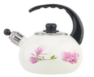Czajnik emaliowany 2,5l. kremowy magnolia oslo