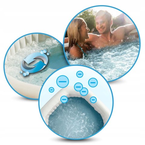 Dmuchane SPA z hydromasażem 4 osobowe INTEX 28426NP-Z
