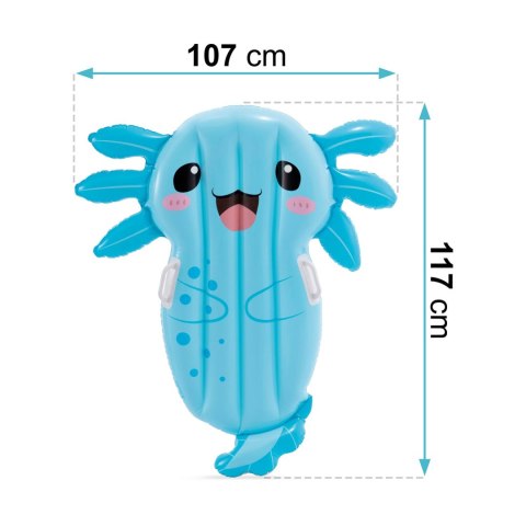 Dmuchany materac axolotl ponton do pływania 117 x 107 cm INTEX 58159