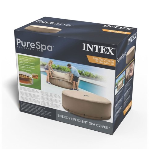 Pokrywa termiczna do SPA 4os całoroczna okrągła Intex 28523