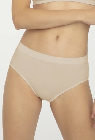 SEAMLESS COTTON BIKINI S light nude