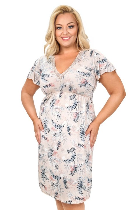 KOSZULA DAMSKA GOYA PLUS 6XL beżowy