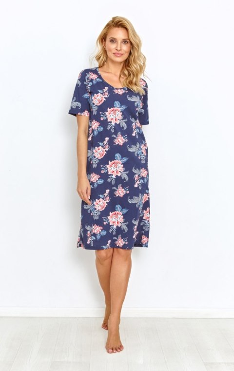 KOSZULA ELLIE 2879 KR SALE S granatowy