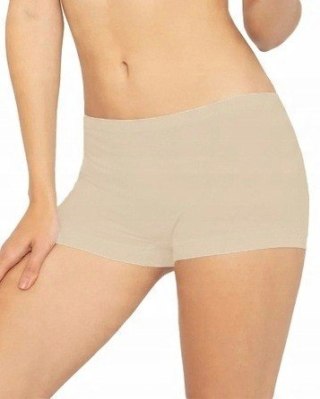 SEAMLESS COTTON SHORT S light nude