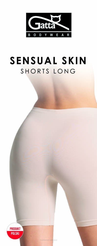 SHORTS LONG SENSUAL SKIN L light nude 2
