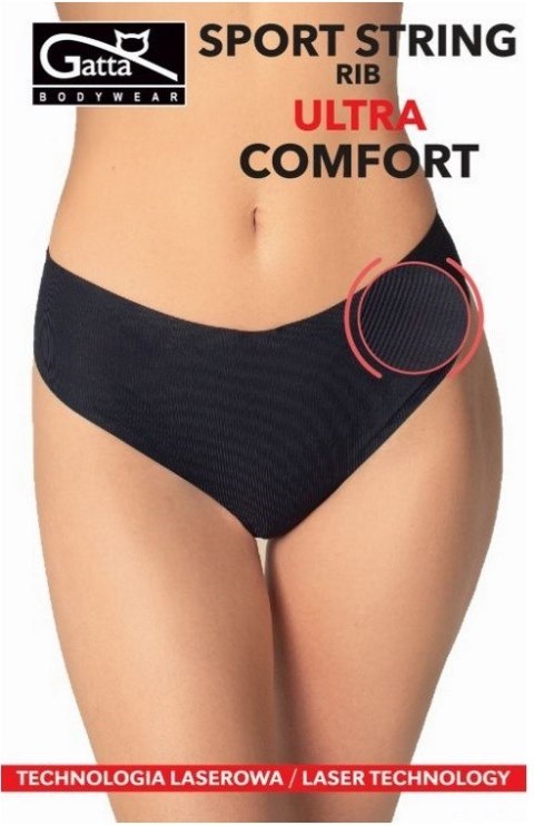 STRINGI SPORT RIB ULTRA COMFORT SALE S black