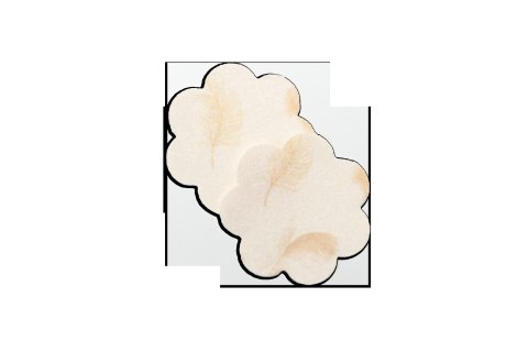 OSŁONKI NA BRODAWKI PS-04 JEDNORAZOWE uni naturalny/kwiatki