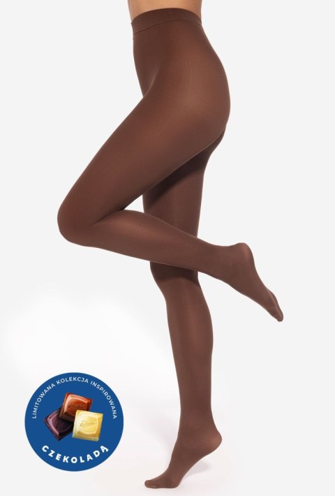 RAJSTOPY GATTA&WEDEL MICROFIBRE 40 DEN 3 milky choco