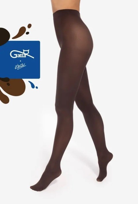RAJSTOPY GATTA&WEDEL MICROFIBRE 40 DEN R.5 5 dark choco