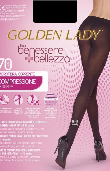 RAJSTOPY BENESSERE 70 DEN 3 nero
