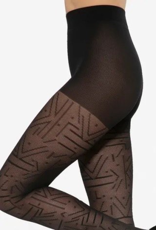RAJSTOPY MODERN W.02 40 DEN SALE 2 nero