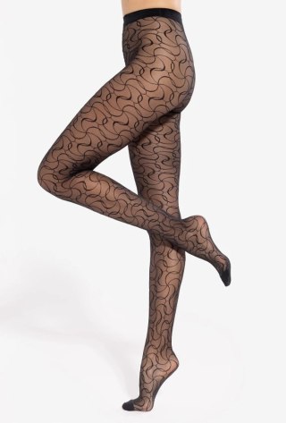 RAJSTOPY MOSAICA WZ.04 20 DEN 2 nero