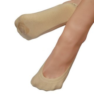BALERINKI LASEROWE BAWEŁNA ABS 1123 SALE 35-40 jasny beż