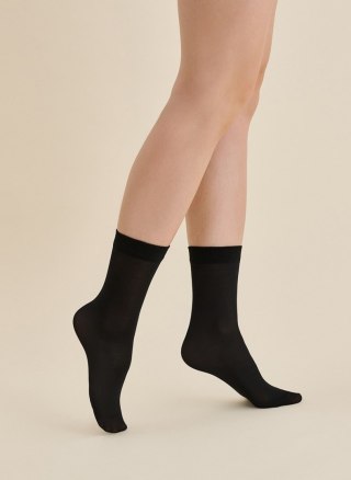 SKARPETKI MICROFIBRE uni nero