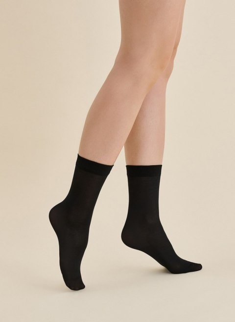 SKARPETKI MICROFIBRE uni nero