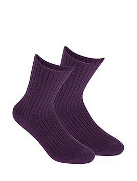SKARPETY DAMSKIE BEZUCISKOWE uni plum