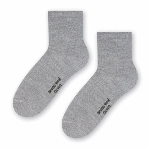 SKARPETY DAMSKIE MERINO WOOL 130 35-37 szary