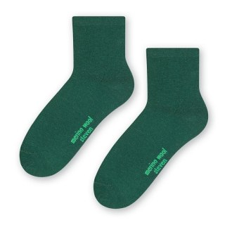 SKARPETY DAMSKIE MERINO WOOL 130 35-37 zielony
