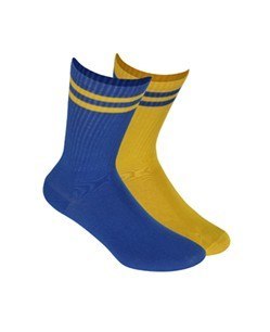 SKARPETKI WZOROWANE FUNKY 43-46 blueyello.w9h/wz.115