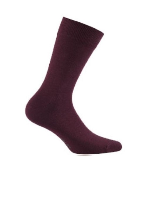 SKARPETY GŁADKIE PERFECT MAN CASUAL 45-47 purple