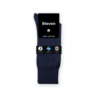 SKARPETY MĘSKIE 042 BAWEŁNA 100% 41-43 granatowy 001