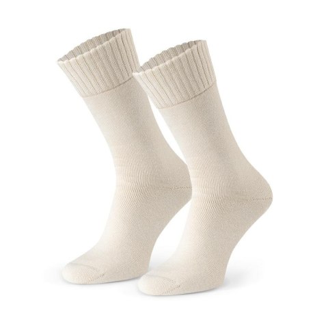SKARPETY MĘSKIE FROTTE 199 NATURALNE 100% BAWEŁNA 41-43 ecrui
