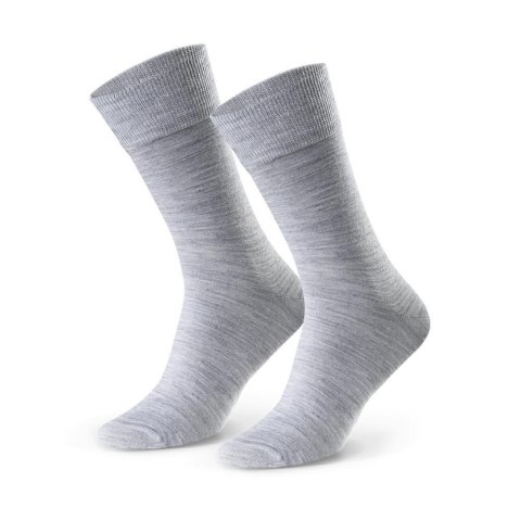 SKARPETY MĘSKIE MERINO WOOL 130 44-46 szary