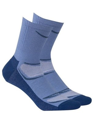 SKARPETY SPORTIVE MĘSKIE AG+ JONY SREBRA 42-44 jeans.b42/wz.945