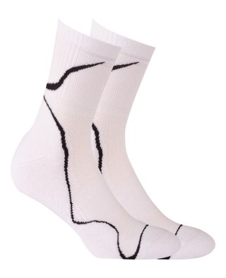 SKARPETY SPORTIVE MĘSKIE AG+ JONY SREBRA 42-44 white.05a/wz.949
