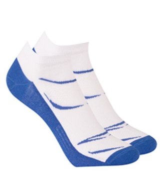 STOPKI SPORTIVE WZOROWANE AG+ JONY SREBRA 42-44 white.05a/wz.945