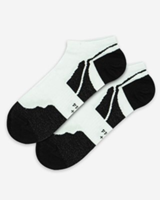 STOPKI SPORTIVE WZOROWANE AG+ JONY SREBRA 42-44 white.05a/wz.946