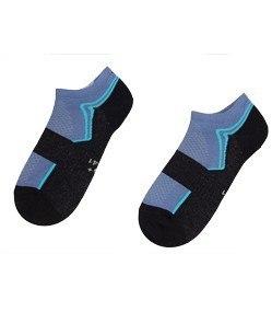 STOPKI SPORTIVE WZOROWANE AG+ JONY SREBRA 45-47 jeans.b60/wz.955
