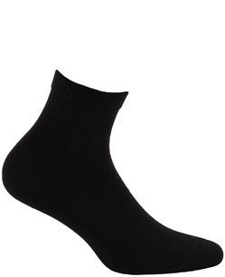 ZAKOSTKI SPORTIVE GŁADKIE AG+ JONY SREBRA 39-41 black