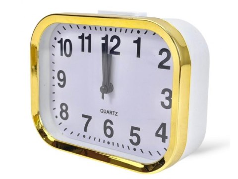 Budzik analogowy 13cm - 3 kolory buda5811